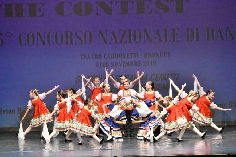 Primo premio e premio miglior coreografia al concorso nazionale danza in broni
